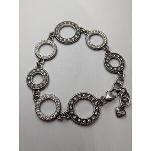 Brighton Townsend Silver Crystal Bracelet